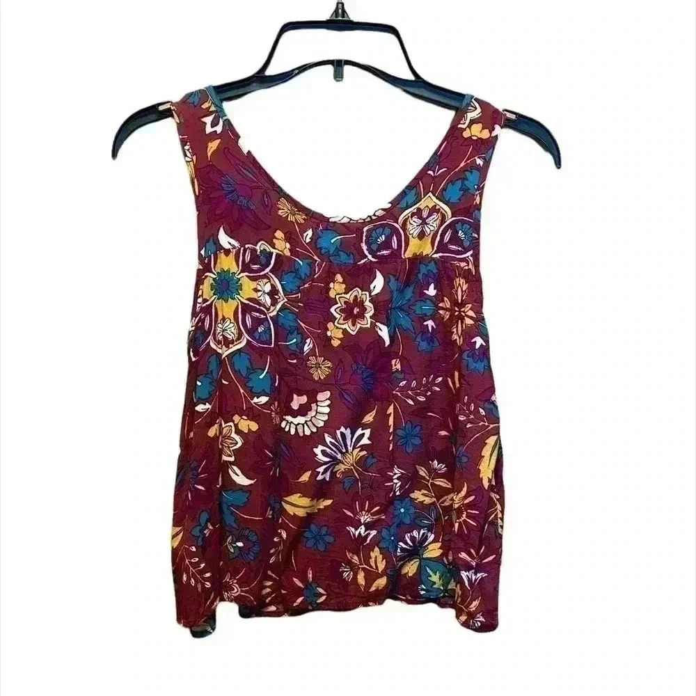 Old Navy Floral Tank - Picture 2 of 6